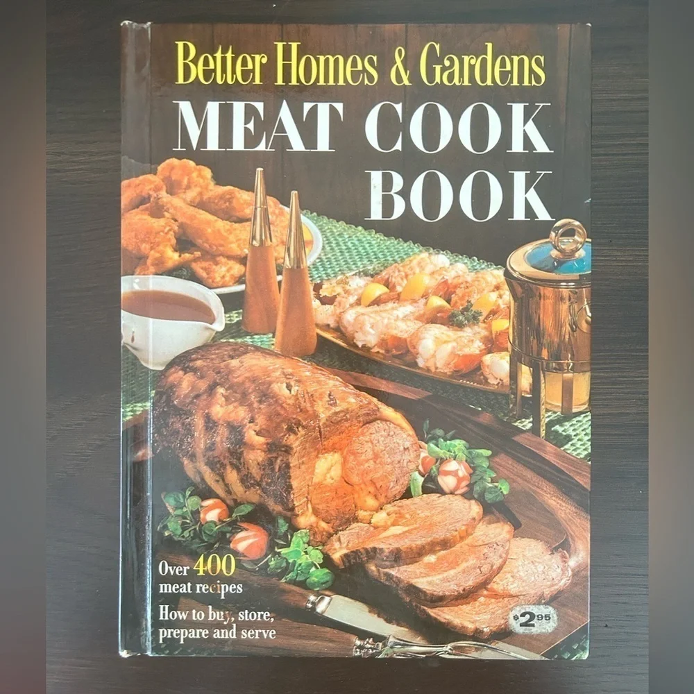 Vintage 1960 Better Homes and Gardens Meat Cook Book